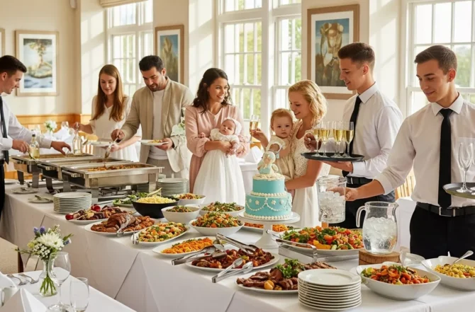 Buffet para Almoço de Batizado​