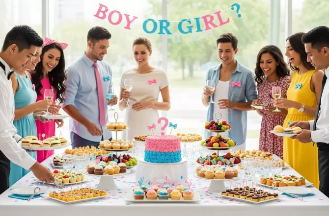 Buffet para Chá Revelação​