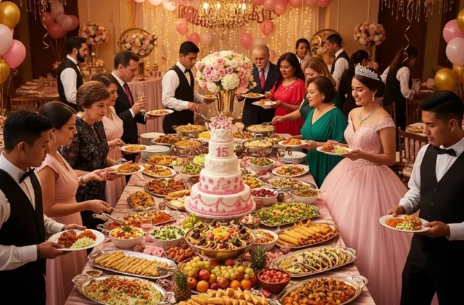 Buffet para Festa de 15 Anos