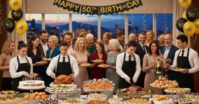 Buffet para Festa de 50 Anos​