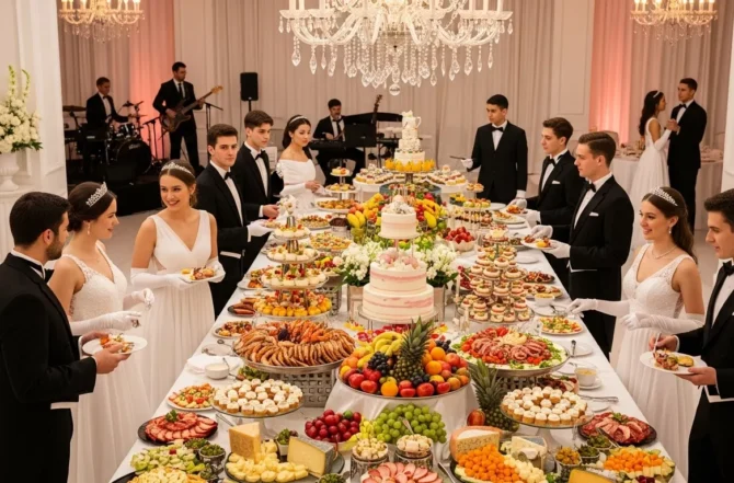 Buffet para Festa de Debutante​