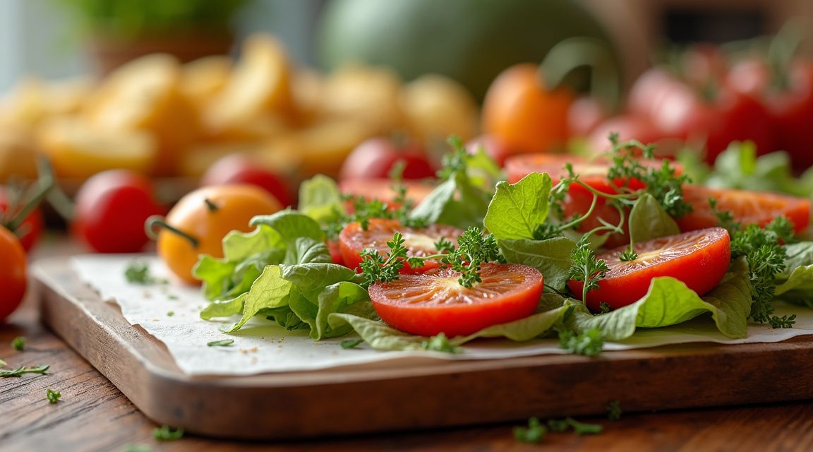 ideias de pratos em buffet de festa vegano - Ilustração detalhada sobre ideias de pratos em buffet de festa vegano